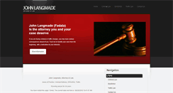 Desktop Screenshot of johnlangmade.com